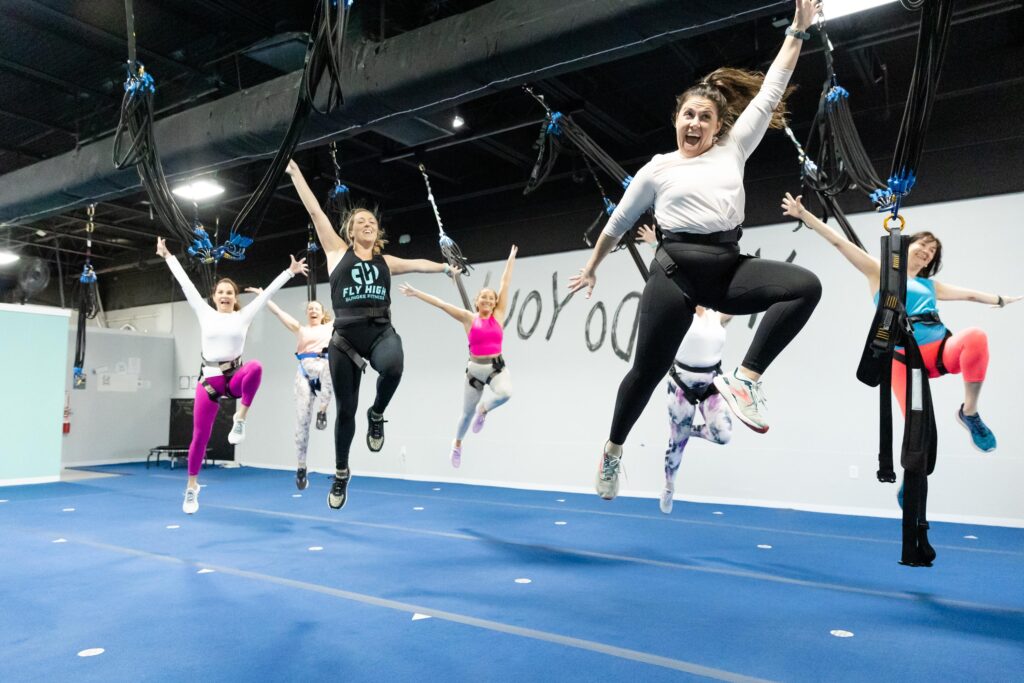 Bungee Fitness: Fly high with this new workout that has people